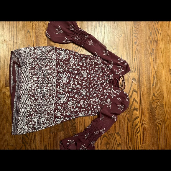 Printed long sleeve dress - Picture 3 of 3